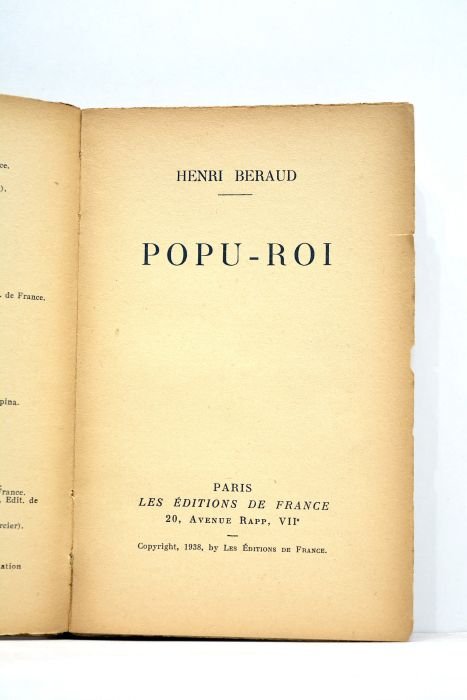 Popu-roi. 27e édition.