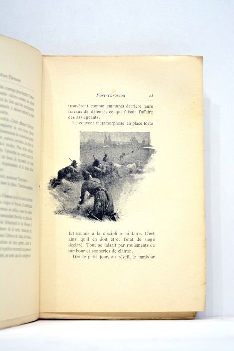 Port-Tarascon. Dernières aventures de l'Illustre Tartarin. Illustrations de Bieler, Montégut, …