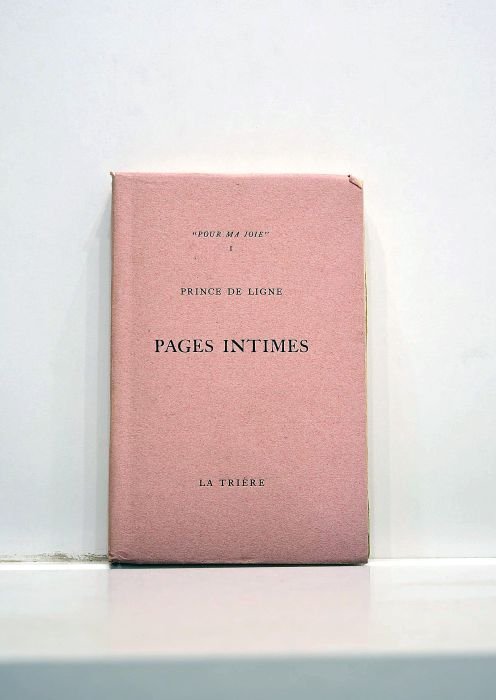 "Pour ma joie" I. Pages intimes. Préface et choix de …