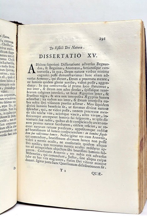 Praelectiones Theologicae Habitae.