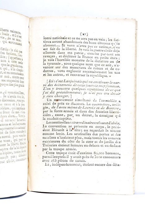 Précis Rapide des Evénemens qui ont eu lieu à Paris …