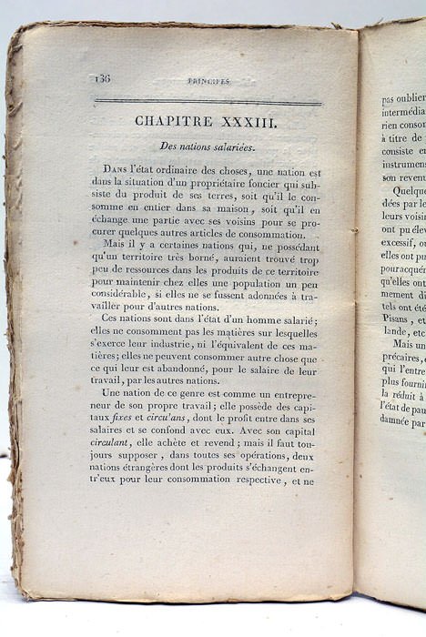Principes d'Economie Politique.