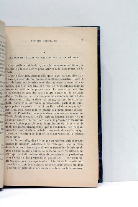 Principes d'Économie Politique. Sixième édition, refondue et augmentée.