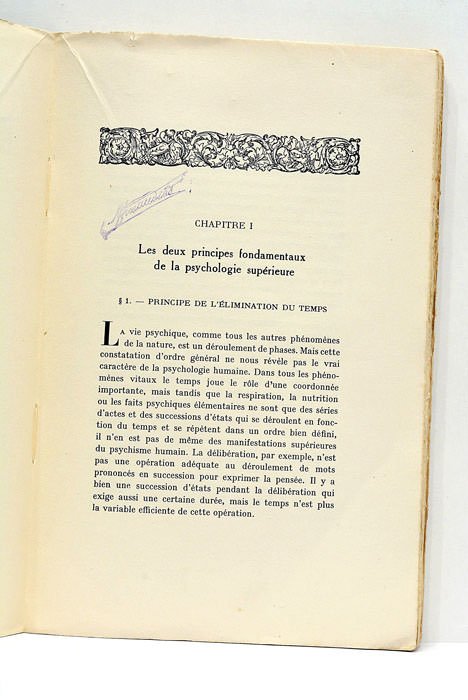 Principes nouveaux de psychologie. Leur application a l'étude des systèmes …