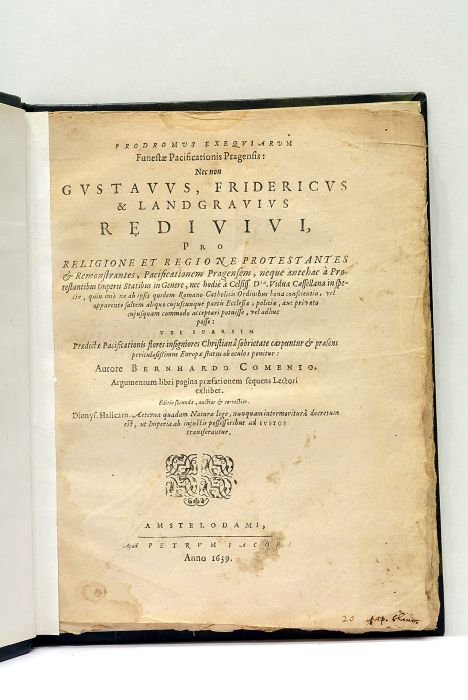 Prodromvs Exeqviarvm Funestæ Pacificationis Pragensis: Nec non Gvstavvs, Fridericvs et …
