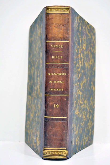 PROLÉGOMÈNES DU nouveau testament. Sainte Bible.
