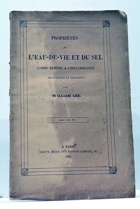Propriétés de l'Eau-de-Vie et du Sel comme remède à l'inflammation …
