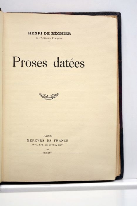 Proses datées.