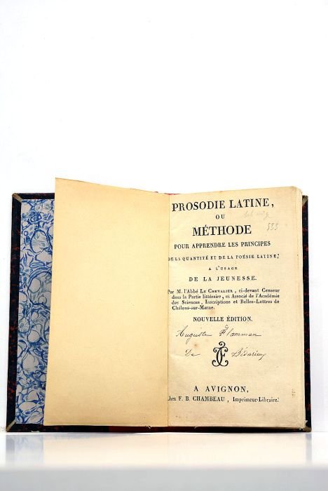 Prosodie latine ou méthode por apprendre les principes de la …