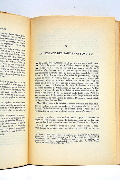 Psychanayse et biologie.