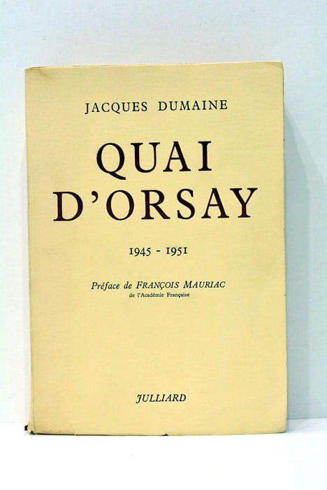 Quai d'Orsay, 1945-1951.