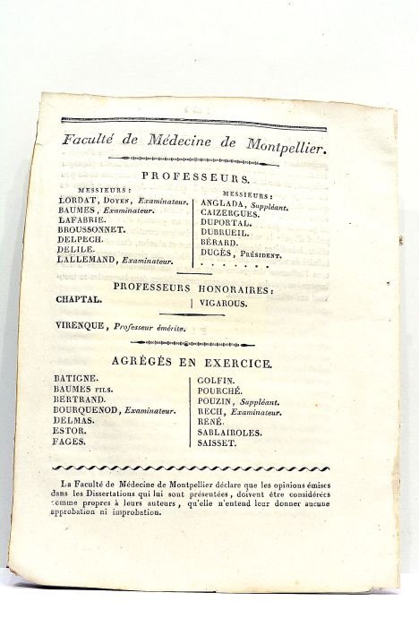 Quelques considérations générales sur les Poisons et leurs effets.