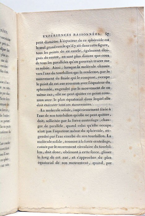 Quelques Idées Nouvelles sur le Système de l'Univers.