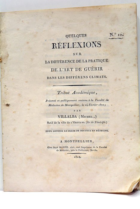 Quelques réflexions sur la différence de la pratique de l'art …