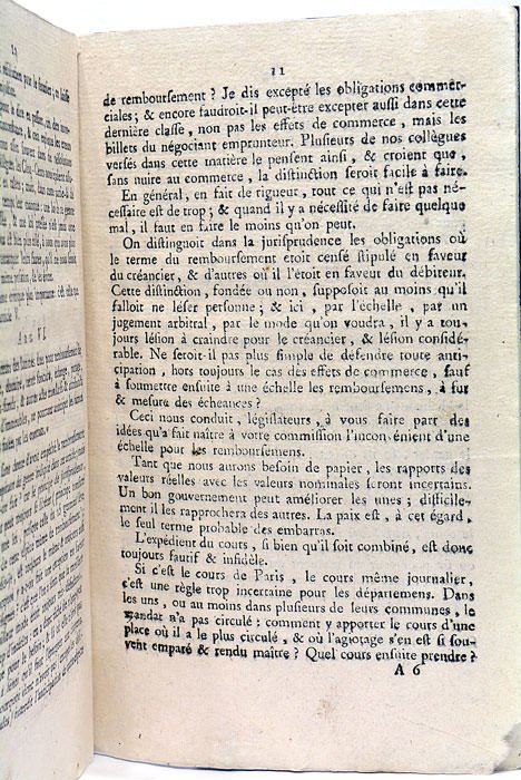 Rapport au nom de la commission chargée d'examiner la résolution …