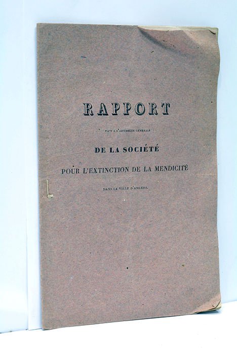 Rapport fait à l'Assemblée Générale de la Société pour l'Extinction …