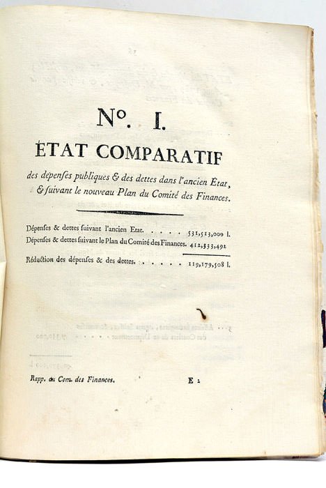 Rapport fait à l'Assemblée Nationale au nom du comité des …