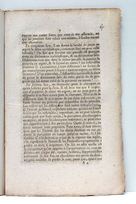 Rapport fait au au nom des Dixmes, à l'Assemblée Nationale.