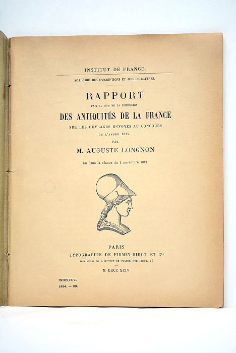 Rapport fait au nom de la commission des antiquités de …