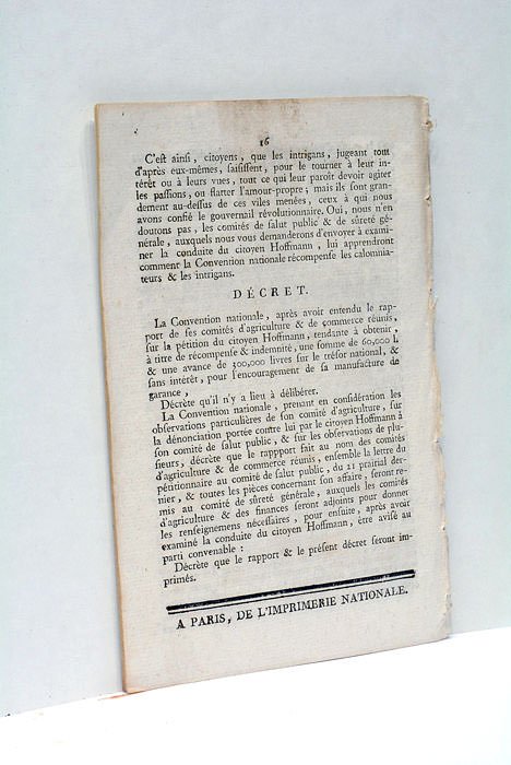 Rapport fait au nom des Comités de Commerce et d'Agriculture.