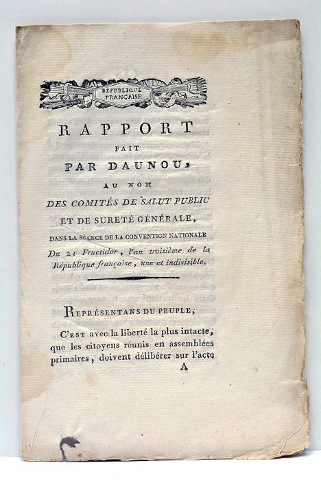 Rapport fait au nom des Comités de Salut public et …