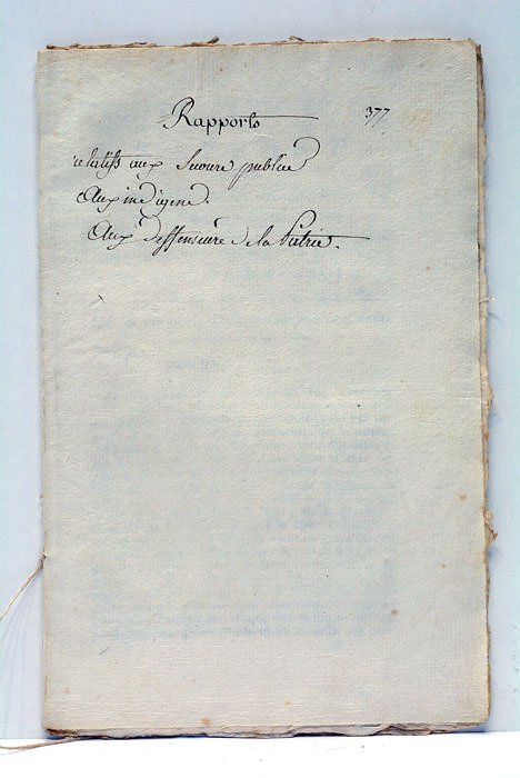 Rapport fait au nom des Comités de Salut Public, Liquidation …