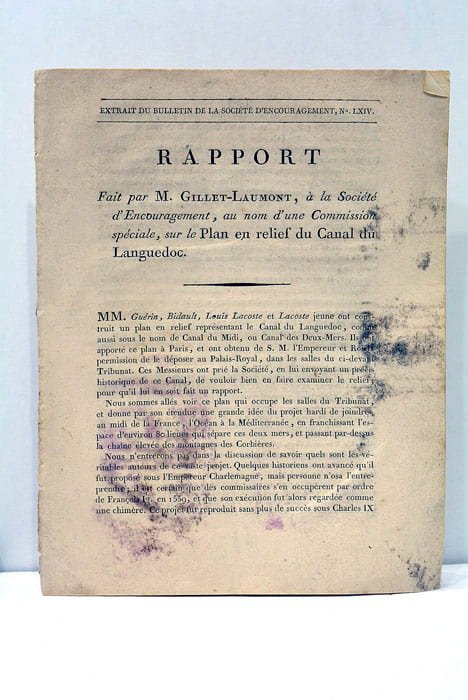 Rapport fait par M. Gillet-Laumont, à la Société d'Encouragement, au …