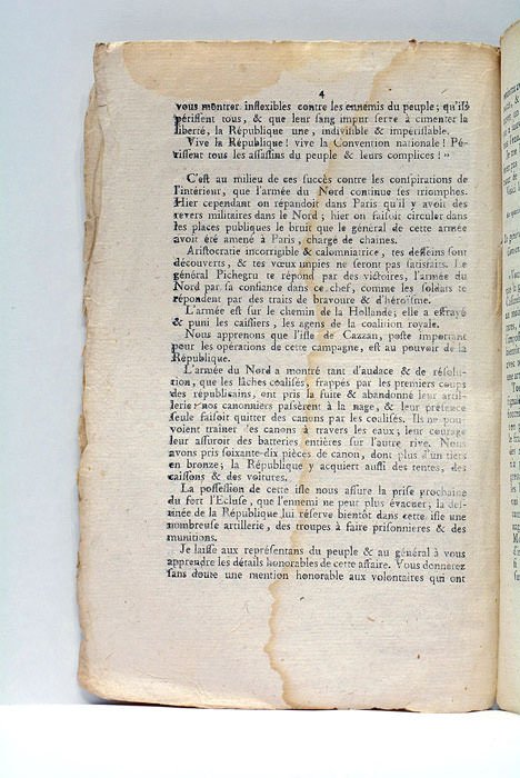 Rapport sur la prise de l'isle de Cadzan et de …