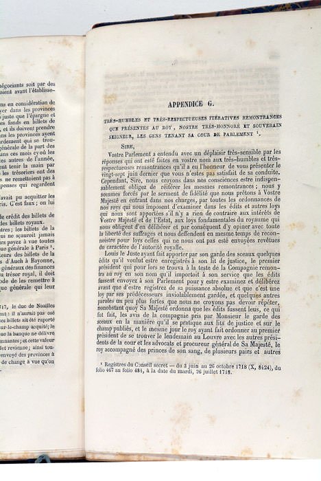 Recherches historiques sur le système de Law.
