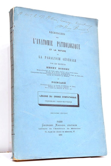 Recherches sur l'anatomie pathologique et la nature de la paralysie …