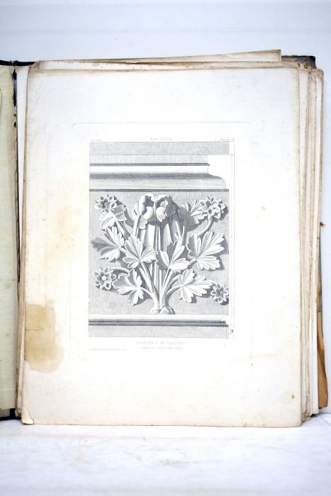 Recueil de sculptures gothiques dessinées et gravées à l'eau-forte, d'après …