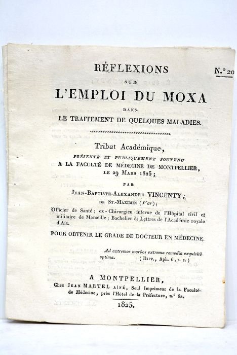 Réflexions sur l'emploi du moxa dans le traitement de quelques …