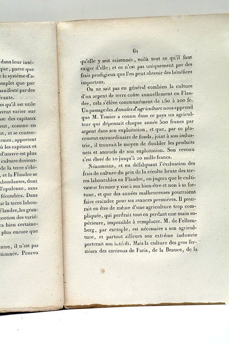 Réflexions sur l'État Agricole et Commercial des Provinces Centrales de …