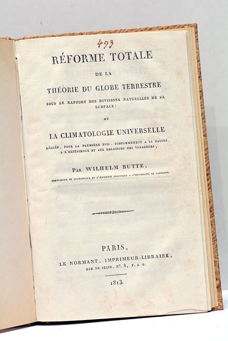 Réforme totale de la Théorie du Globe Terrestre sous le …