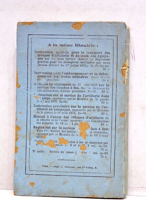 REGLEMENT sur l'instruction à cheval dans les corps de troupe …