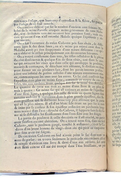Relation dressée par les médecins de la ville d'Auch, touchant …