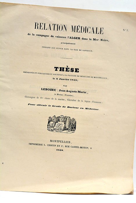 Relation Médicale de la campagne du vaisseau l'Alger dans la …