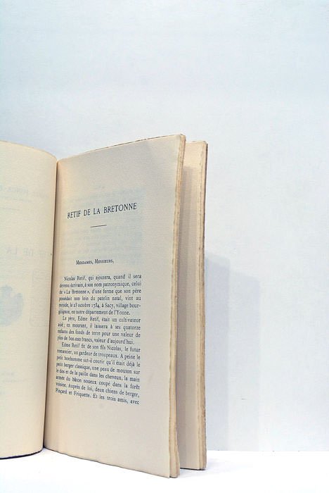 Retif de la Bretonne.