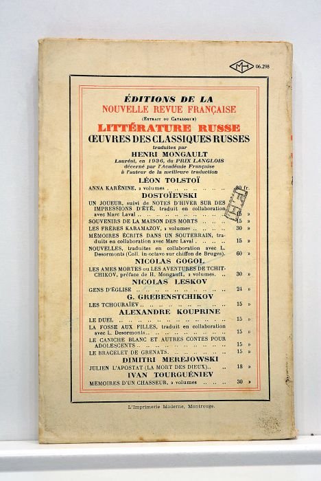 Retouches à mon retour de l'U.R.S.S. Vingtième édition.