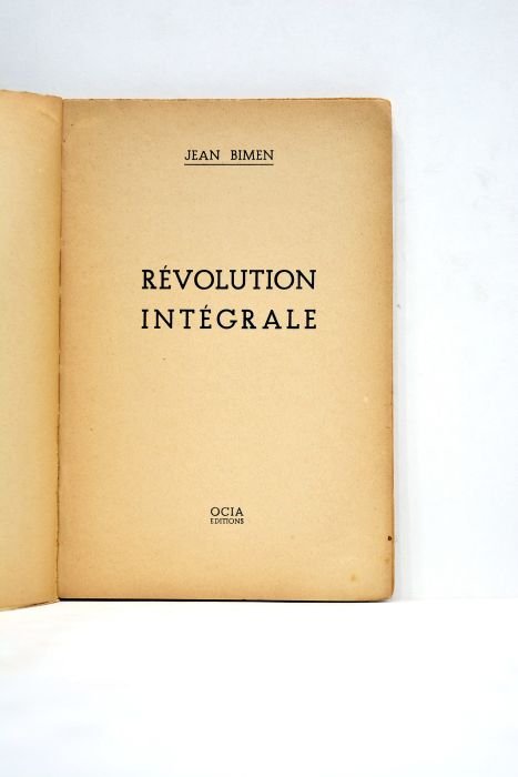 Révolution intégrale.