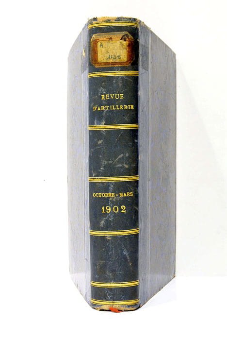Revue d'artillerie. Tome 59. (Octobre 1901 - Mars 1902).