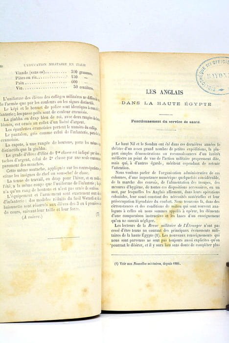 Revue militaire de l'étranger.