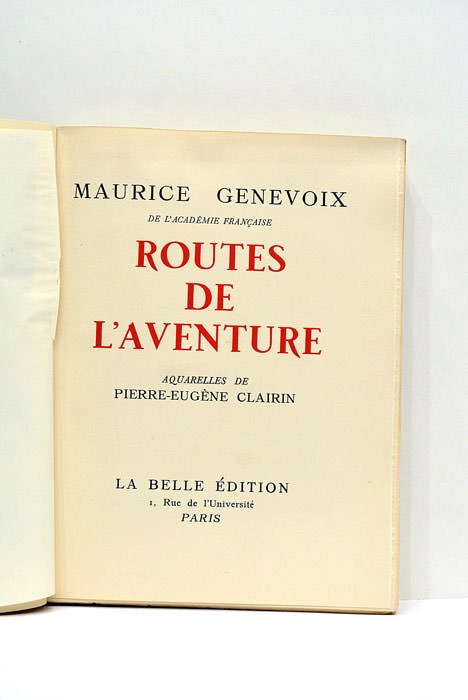 Routes de l'aventure.