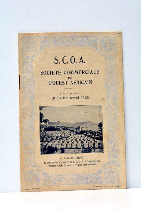 S.C.O.A.Société commerciale de l'Ouest Africain.