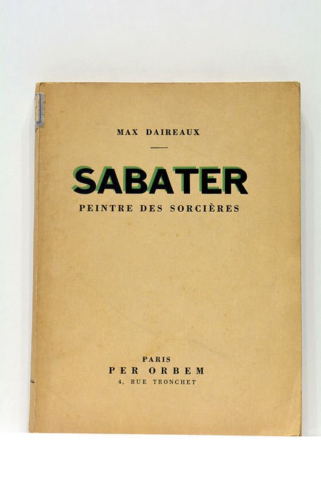 Sabater. Peintre des Sorcières.
