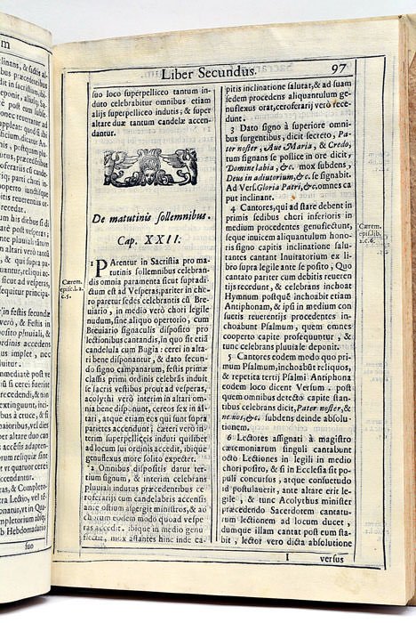Sacrarum Caeremoniarum iuxta Romanum Ritum, ex usu clericorum regularium accurata …
