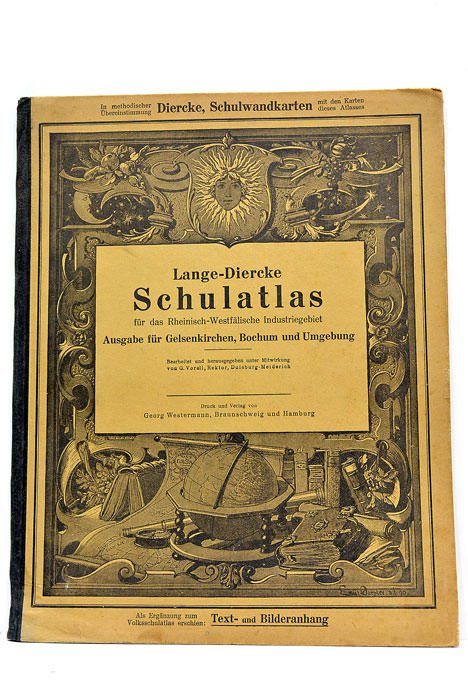 Schulatlas für das Rheinisch-Westfälische Industriegebiet.