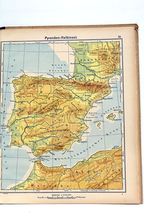 Schulatlas für das Rheinisch-Westfälische Industriegebiet.