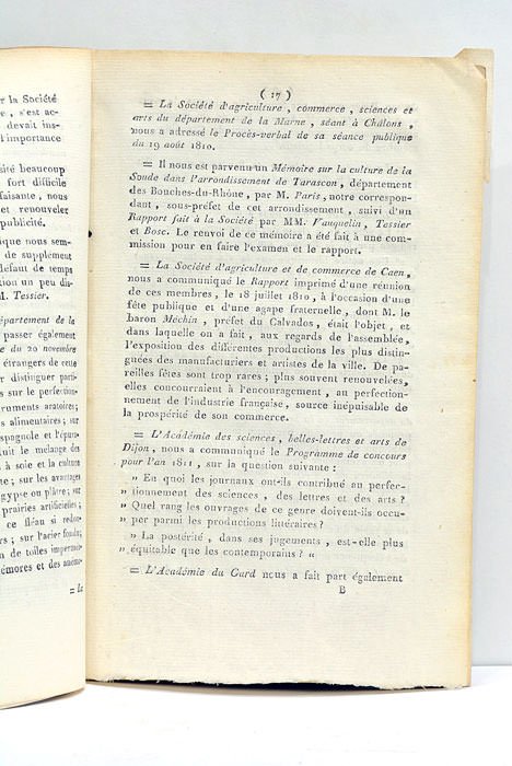SEANCE PUBLIQUE de la Société Libre d'Emulation de Rouen.