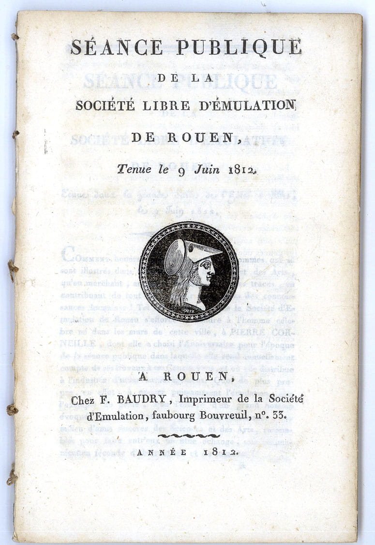 SÉANCE publique de la Société Libre d'Émulation de Rouen. Tenue …